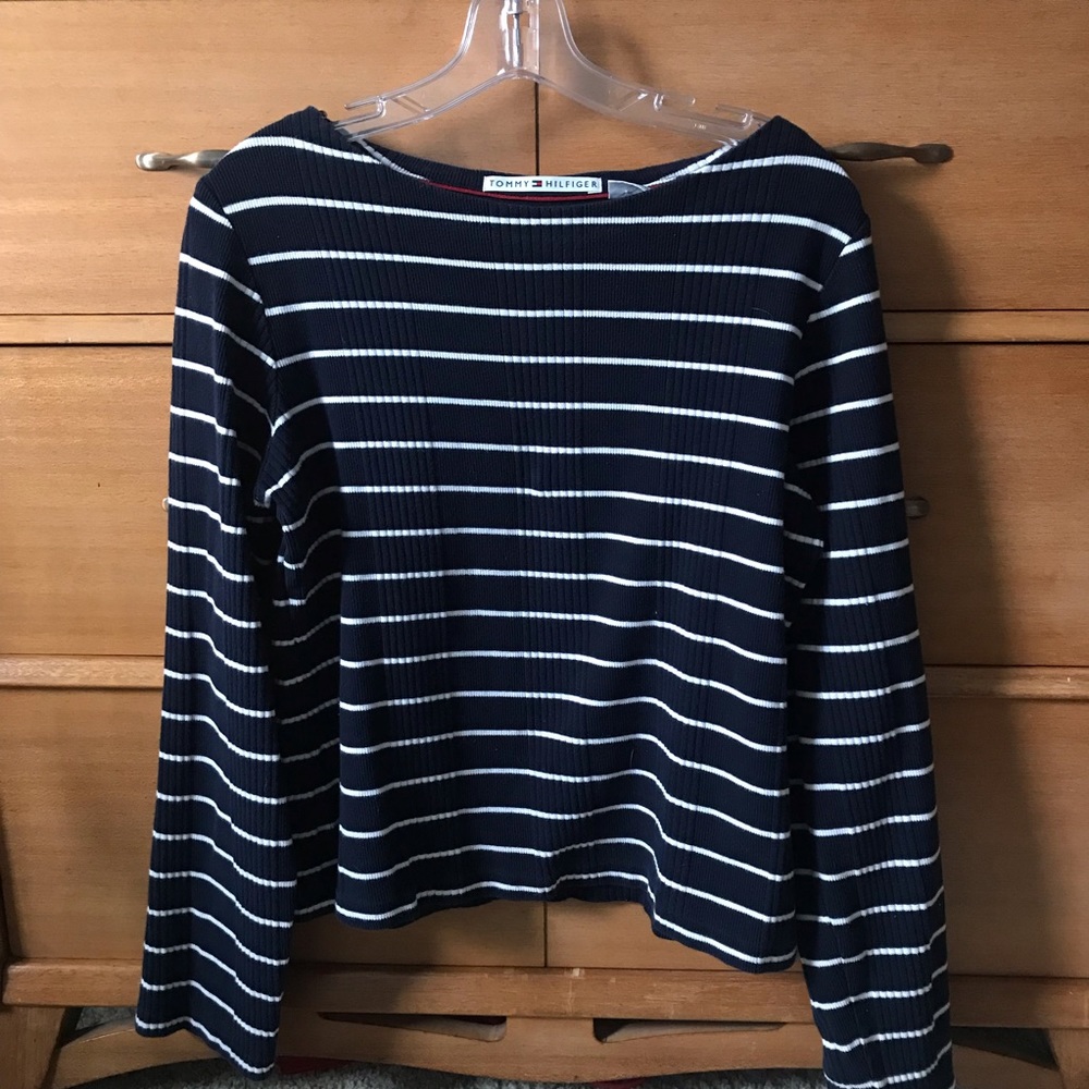 Tommy Hilfiger Navy striped sweater